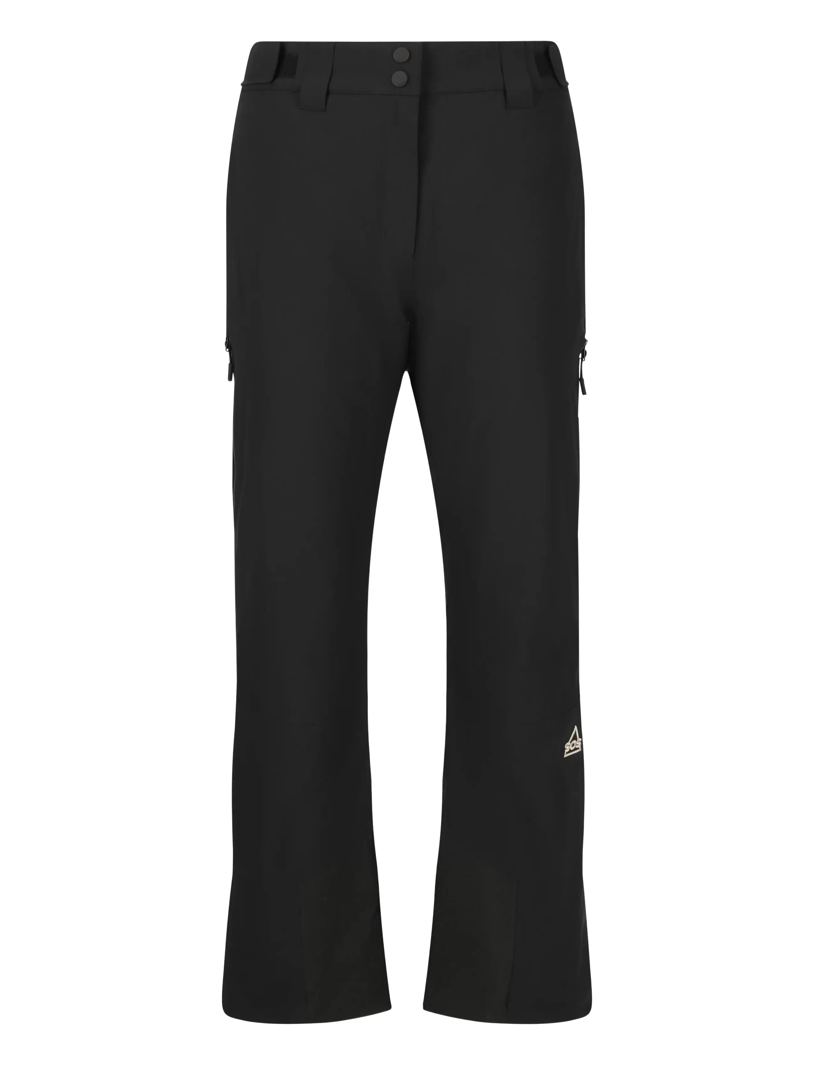 SOS Samkos M 2L Insulated Pants - Skiing pants - BLACK / black