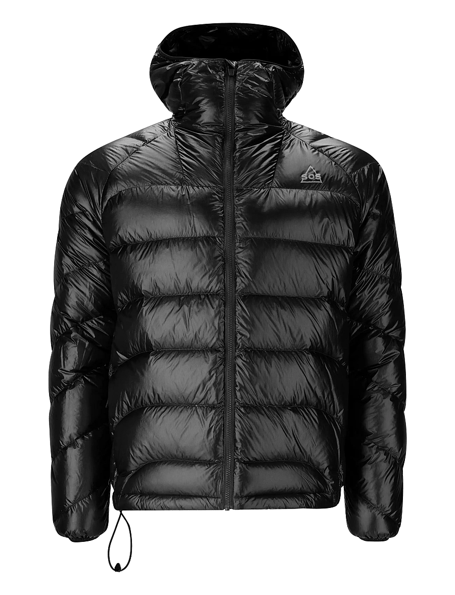 SOS - Makalu Uni Down Insulated Jacket - vinterjackor - black - 1