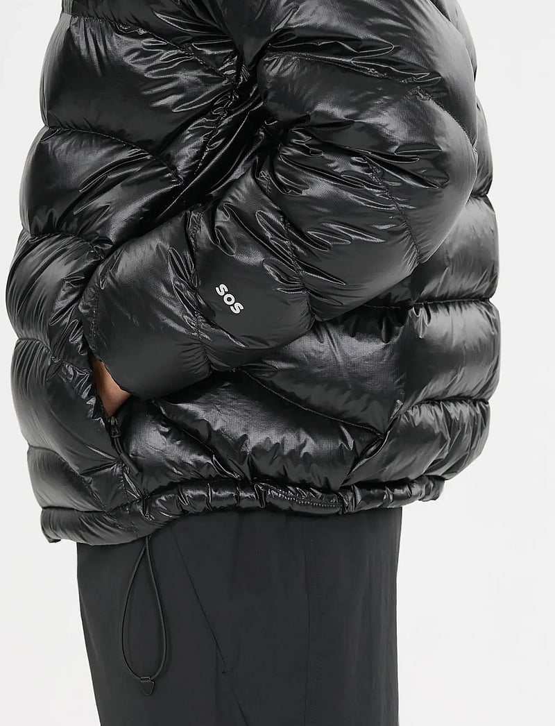 SOS - Makalu Uni Down Insulated Jacket - talvejoped - black - 3