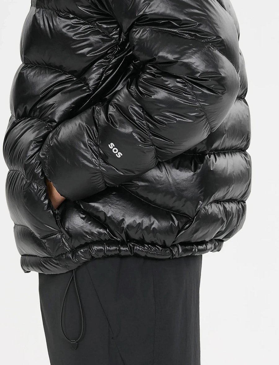 SOS - Makalu Uni Down Insulated Jacket - vinterjackor - black - 3