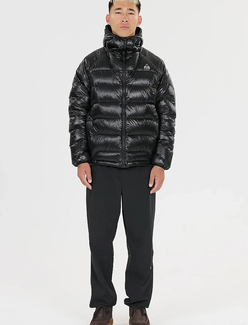 SOS - Makalu Uni Down Insulated Jacket - talvejoped - black - 5