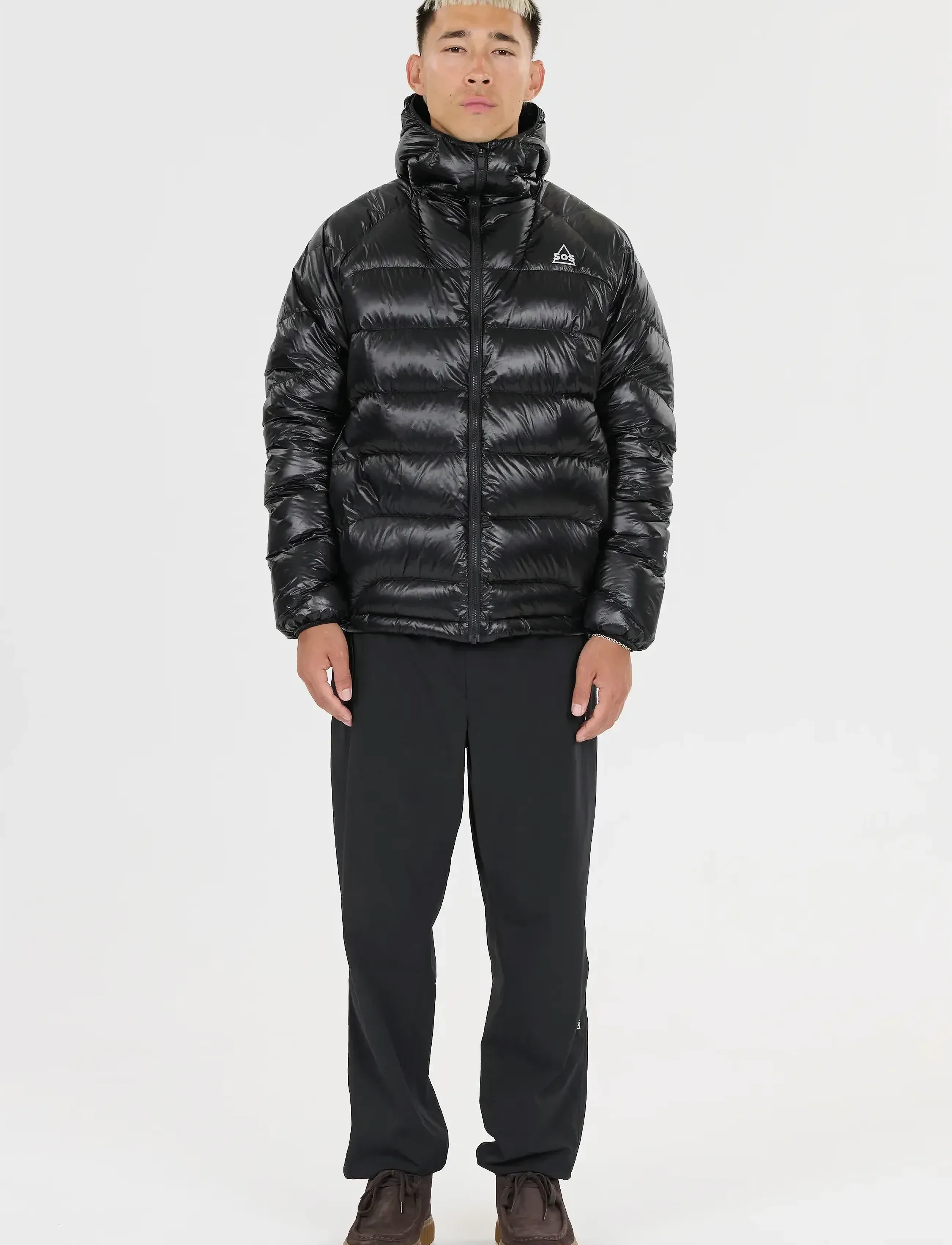 SOS - Makalu Uni Down Insulated Jacket - gefütterte & daunenjacken - black - 5