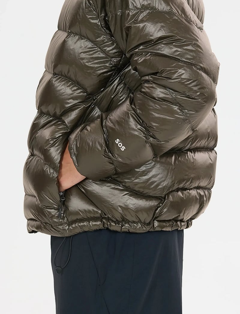 SOS - Makalu Uni Down Insulated Jacket - dunjackor - black ink - 3