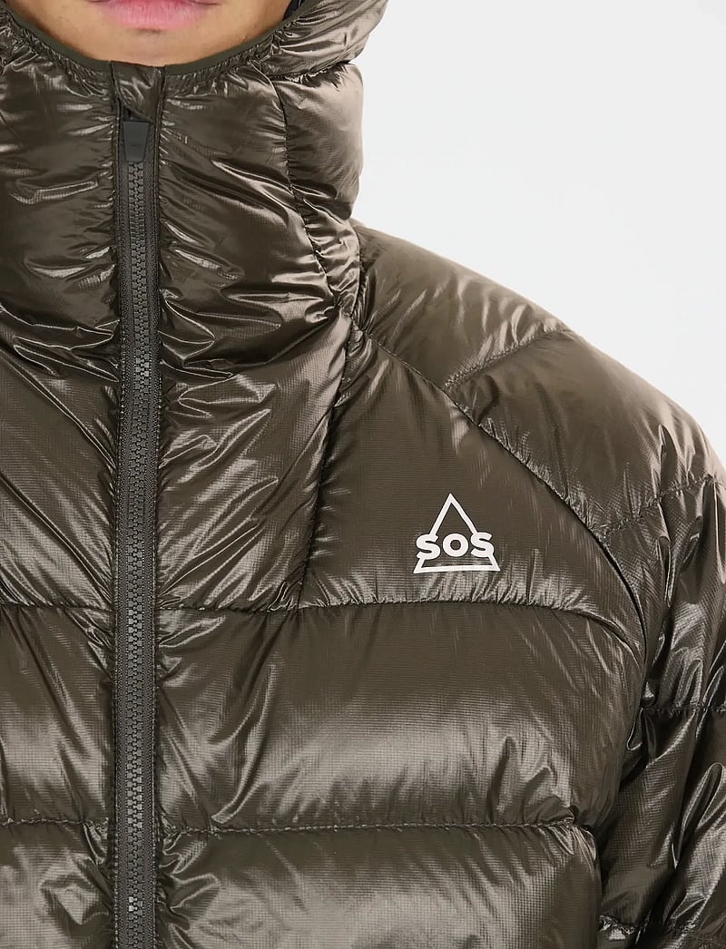 SOS - Makalu Uni Down Insulated Jacket - dunjackor - black ink - 4