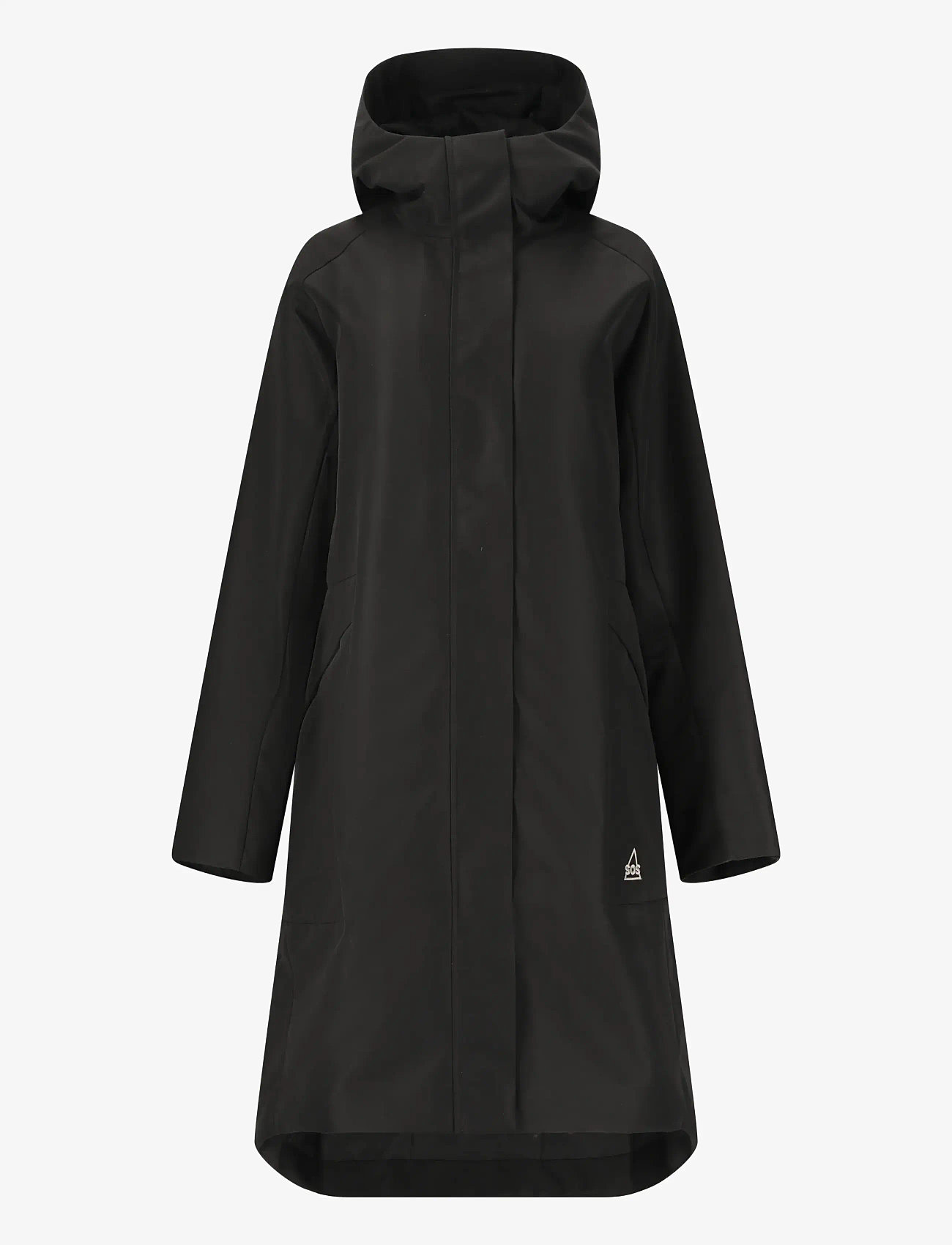 SOS - Trikora W 2L Long Insulated Jacket - friluftsjackor - black - 1