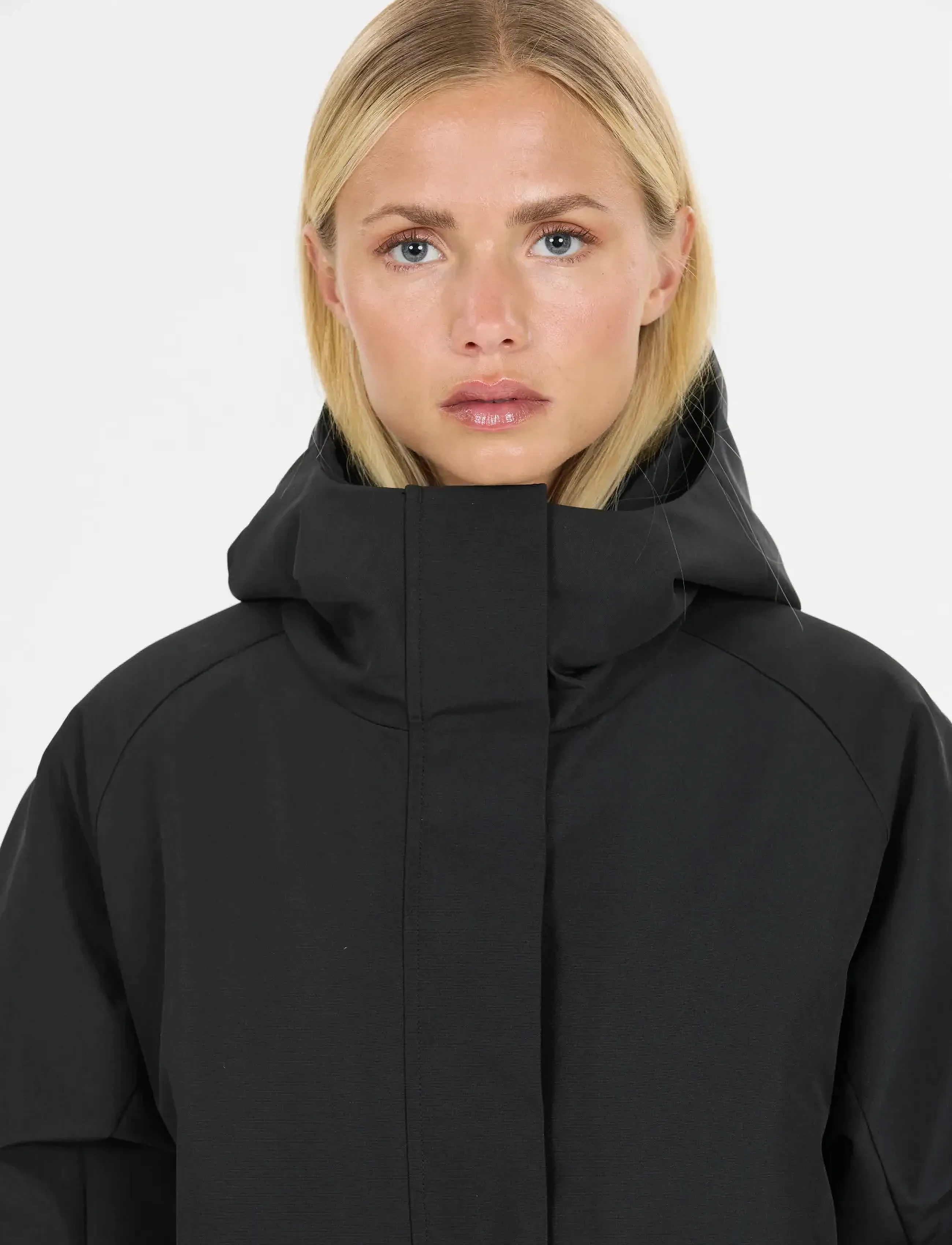 SOS - Trikora W 2L Long Insulated Jacket - ulkoilutakit - black - 3