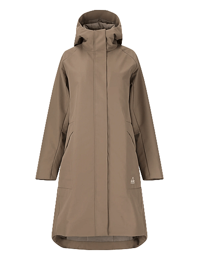 SOS Trikora W 2L Long Insulated Jacket - Õueriided - FALCON / beige