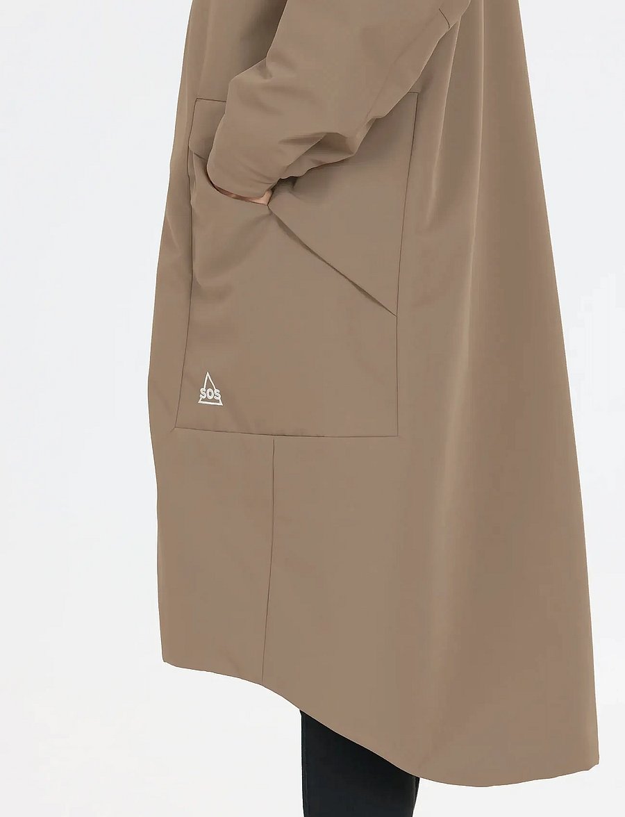 SOS - Trikora W 2L Long Insulated Jacket - outdoor jacken - falcon - 5