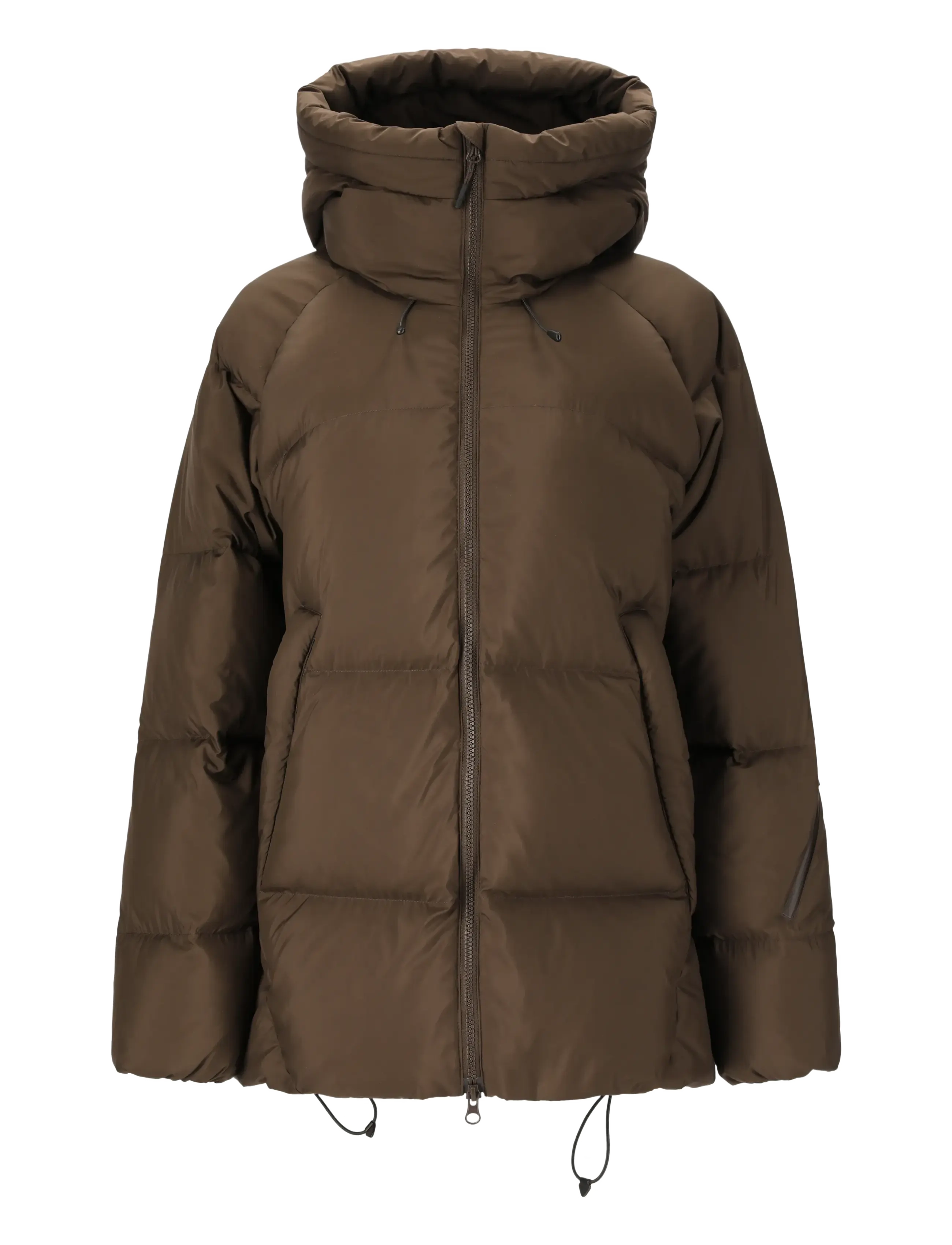 SOS Lyell W Down Jacket, L, Brown, Sport Jackets > Sport Outdoor Jackets, Dame