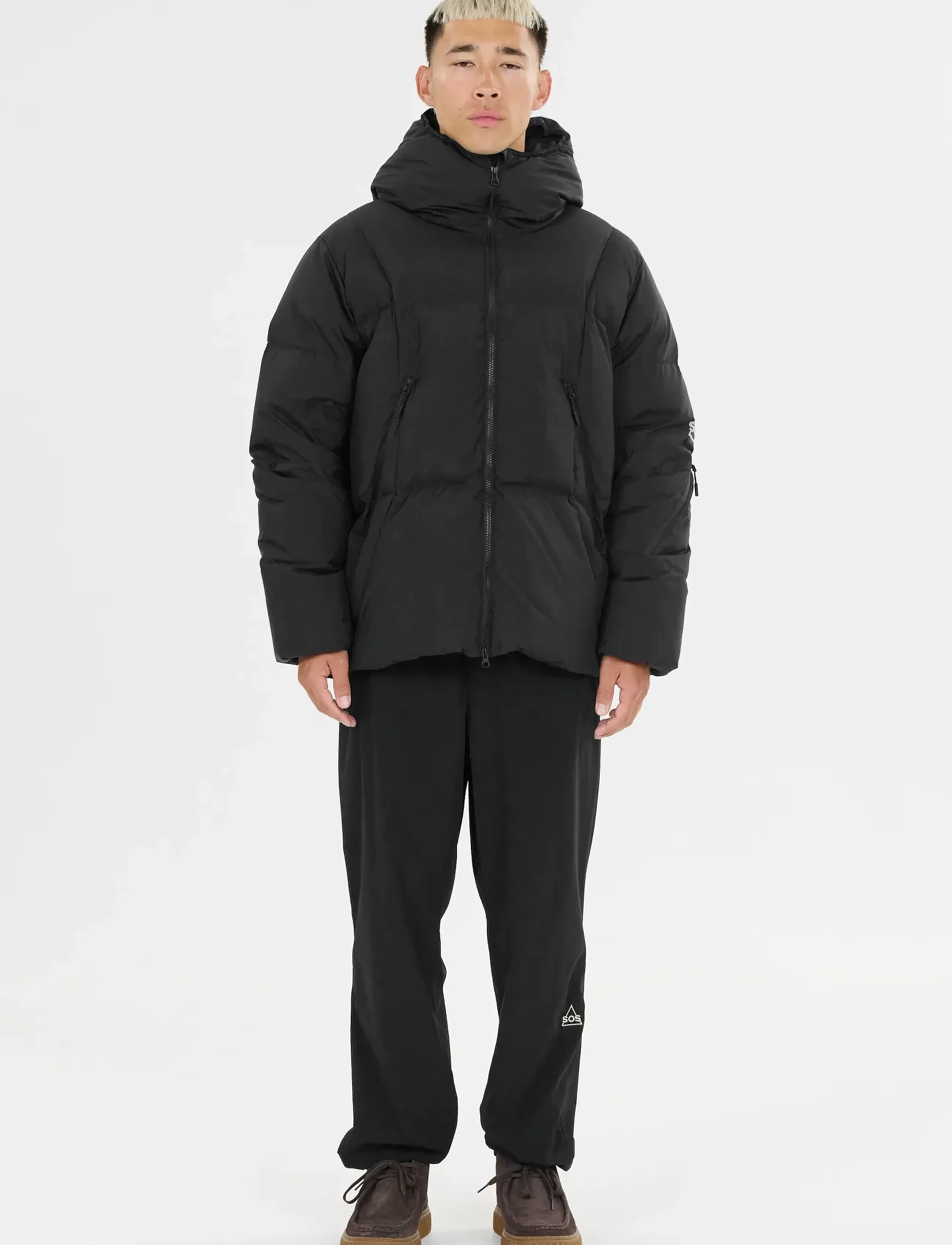 SOS Lyell M Down Jacket - Streetstyle - BLACK / black