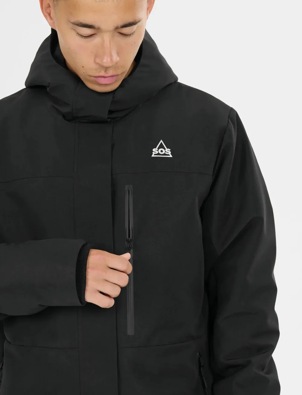 SOS - Trikora M 2L Insulated Jacket - friluftsjackor - black - 5