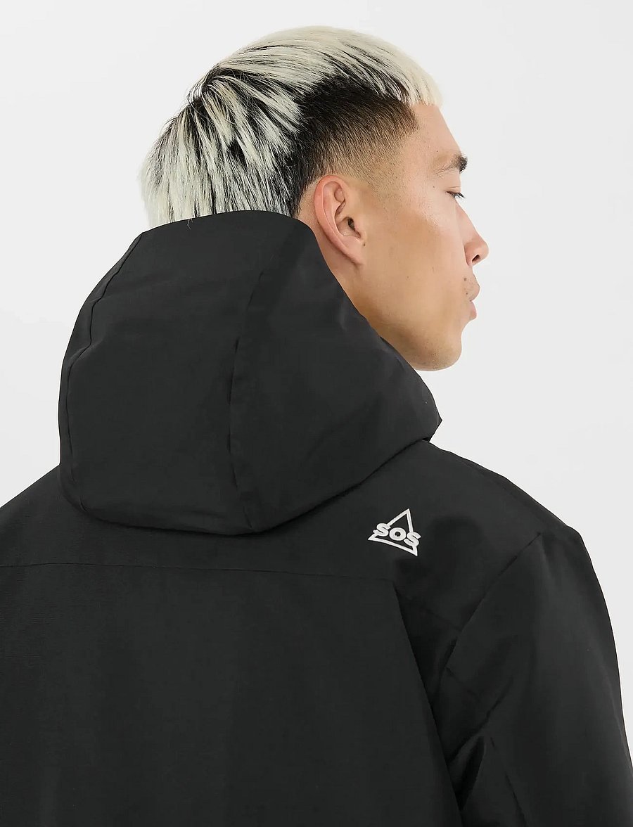 SOS - Trikora M 2L Insulated Jacket - lauko striukės - black - 4
