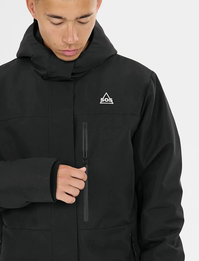 SOS - Trikora M 2L Insulated Jacket - friluftsjackor - black - 5