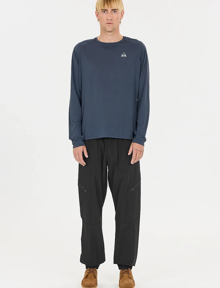 SOS - Fujiyama M Pants - spodnie treningowe - black - 3