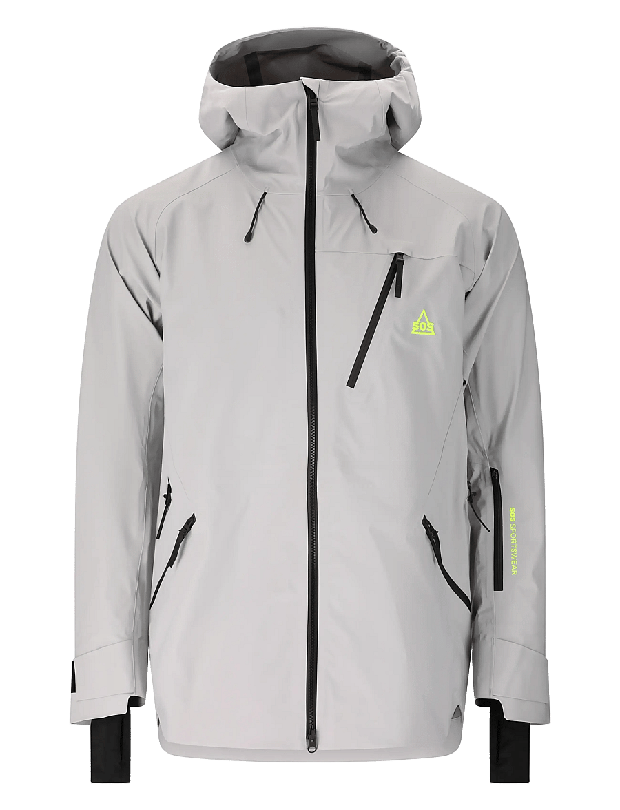 SOS - Unbound M Stretch Shell Jacket - skijakker - harbor mist - 1