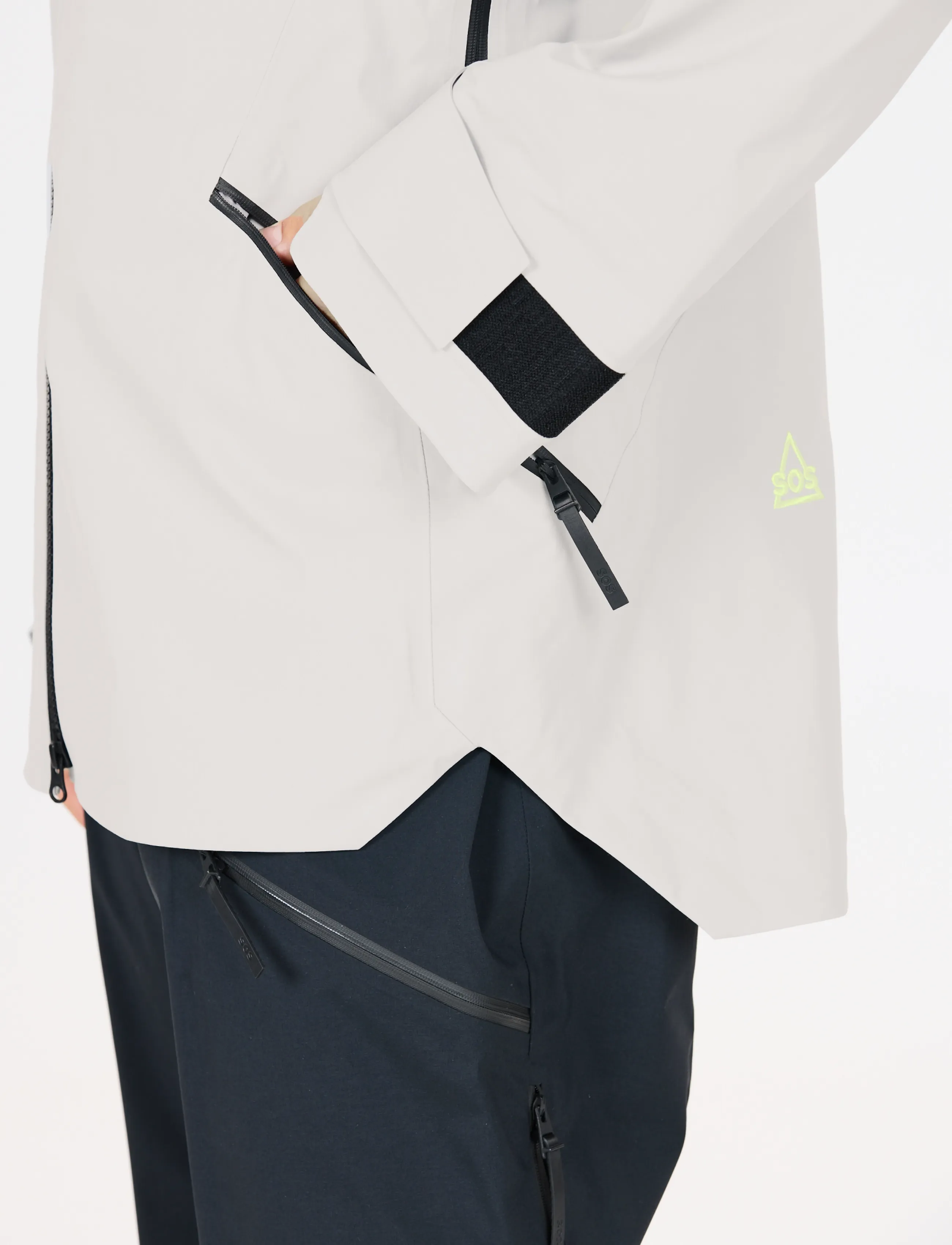 SOS - Unbound M Stretch Shell Jacket - skijakker - harbor mist - 4