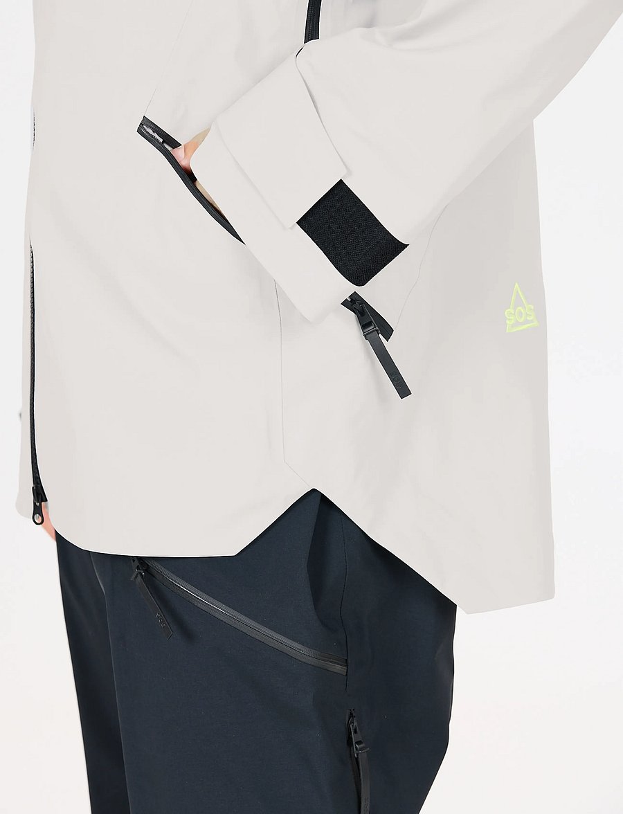 SOS - Unbound M Stretch Shell Jacket - skijakker - harbor mist - 4