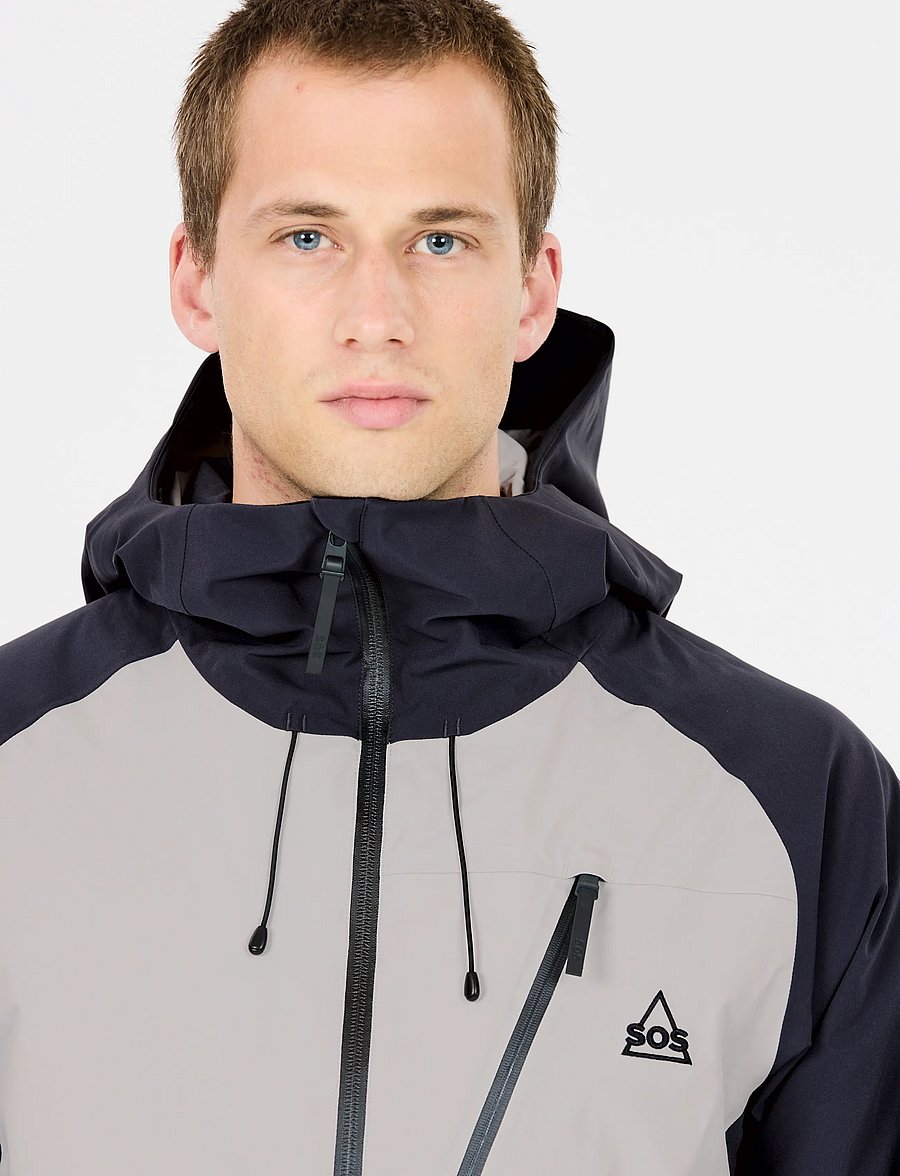 SOS - Unbound M Insulated Jacket - skijakker - harbor mist - 0