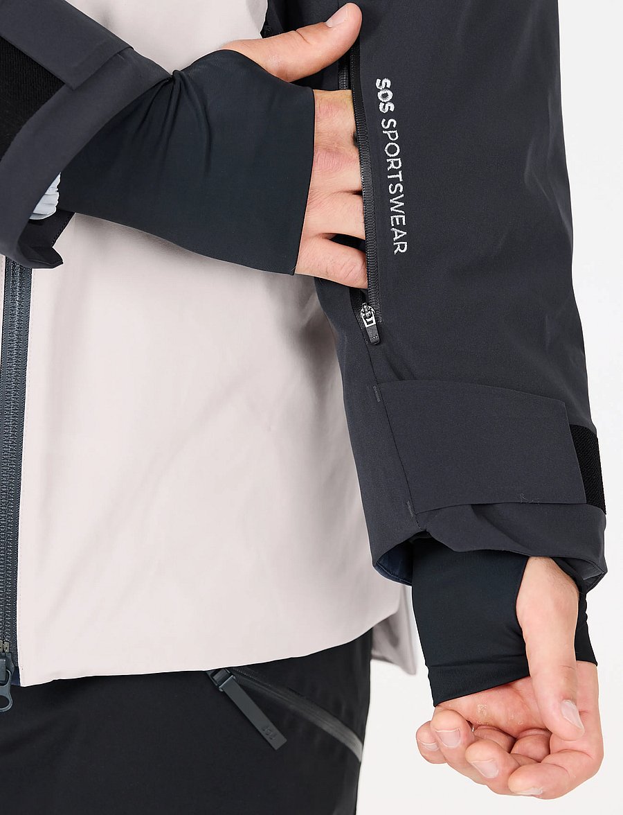 SOS - Unbound M Insulated Jacket - skijakker - harbor mist - 4