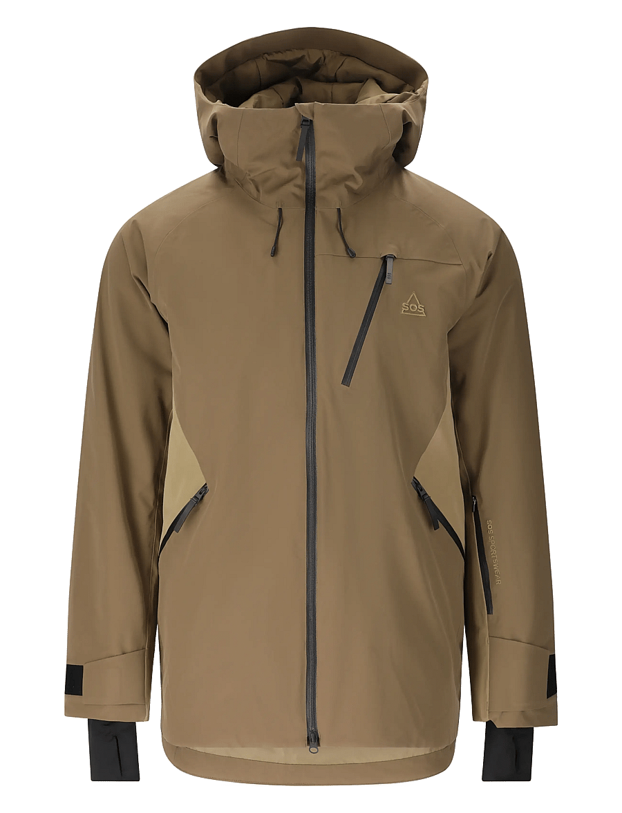 SOS - Unbound M Insulated Jacket - skijacken - stone gray - 1