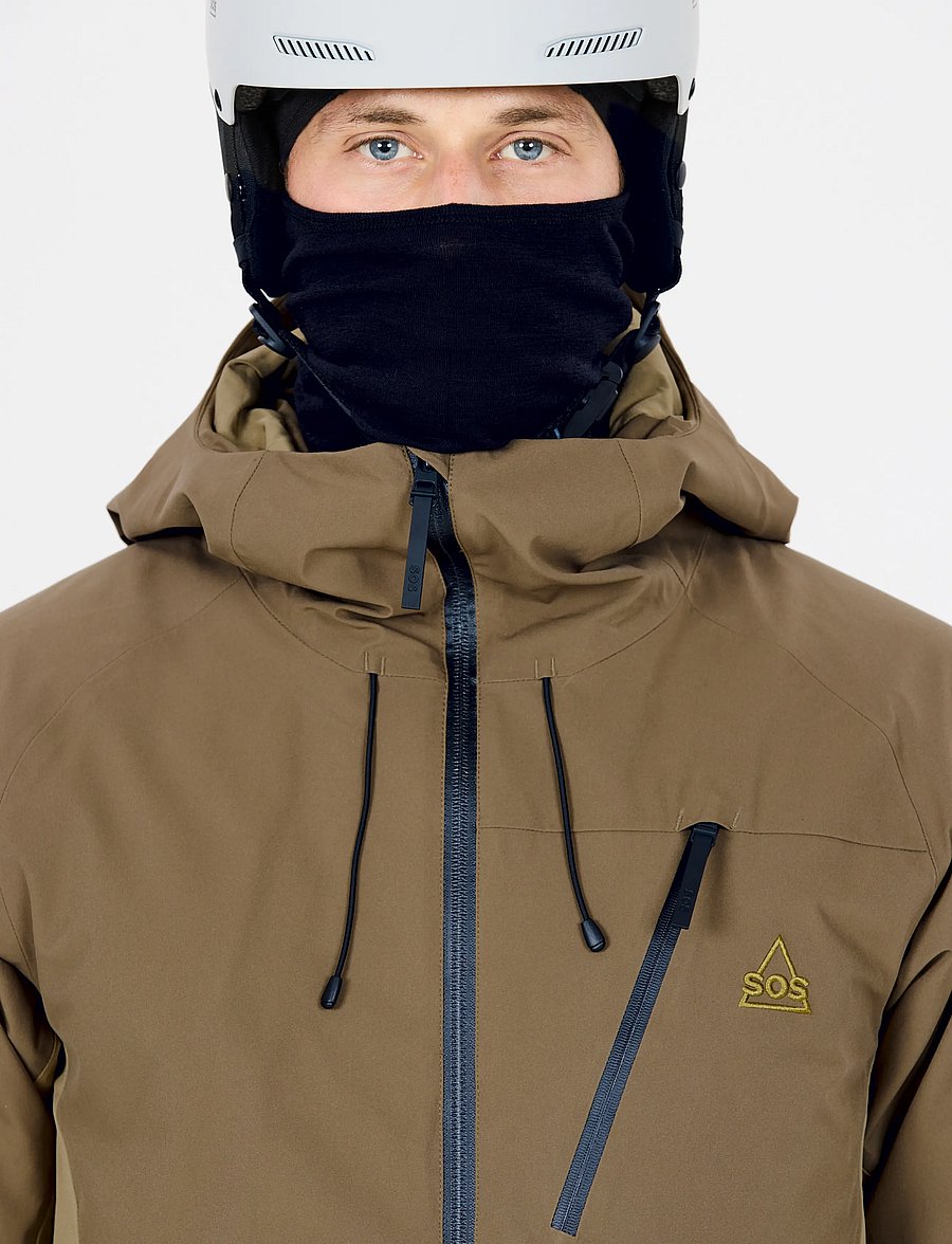 SOS - Unbound M Insulated Jacket - skijacken - stone gray - 0