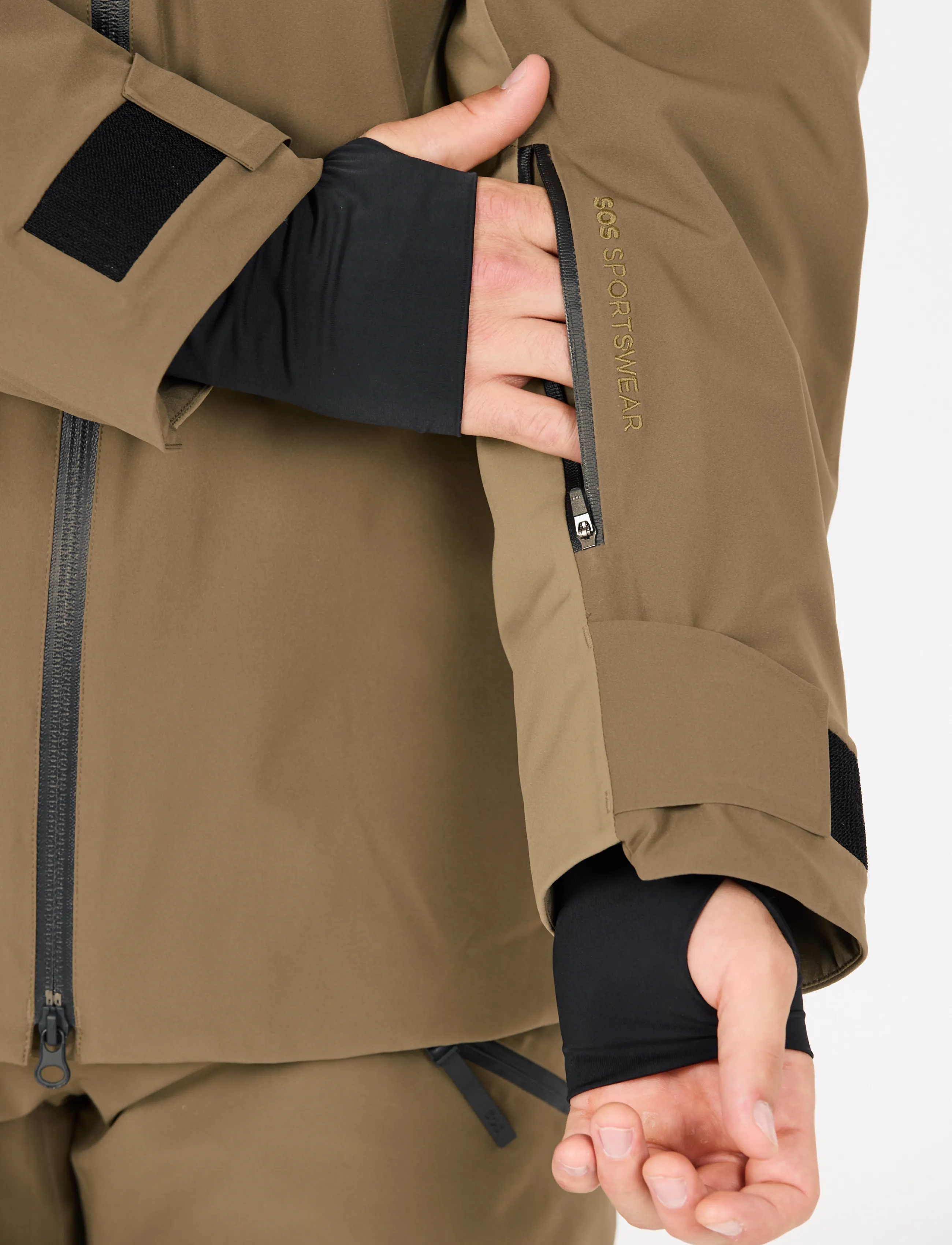 SOS - Unbound M Insulated Jacket - skijacken - stone gray - 4