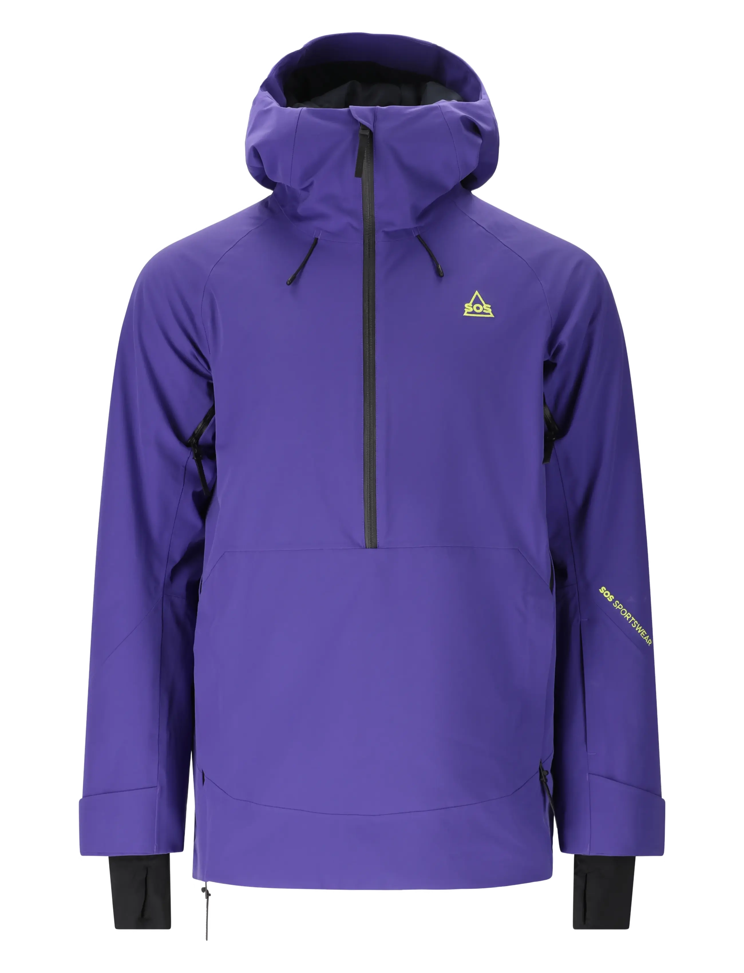 SOS Stellar M Insulated Anorak - Vis alt - DEEP BLUE / purple