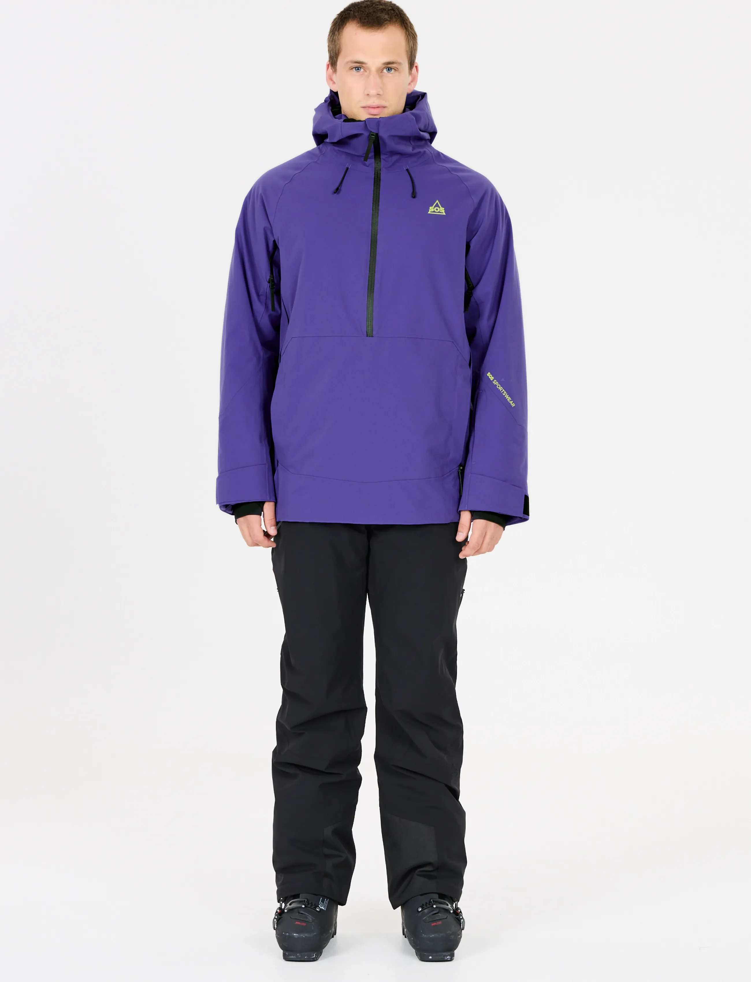SOS Stellar M Insulated Anorak - Kleidung - DEEP BLUE / purple
