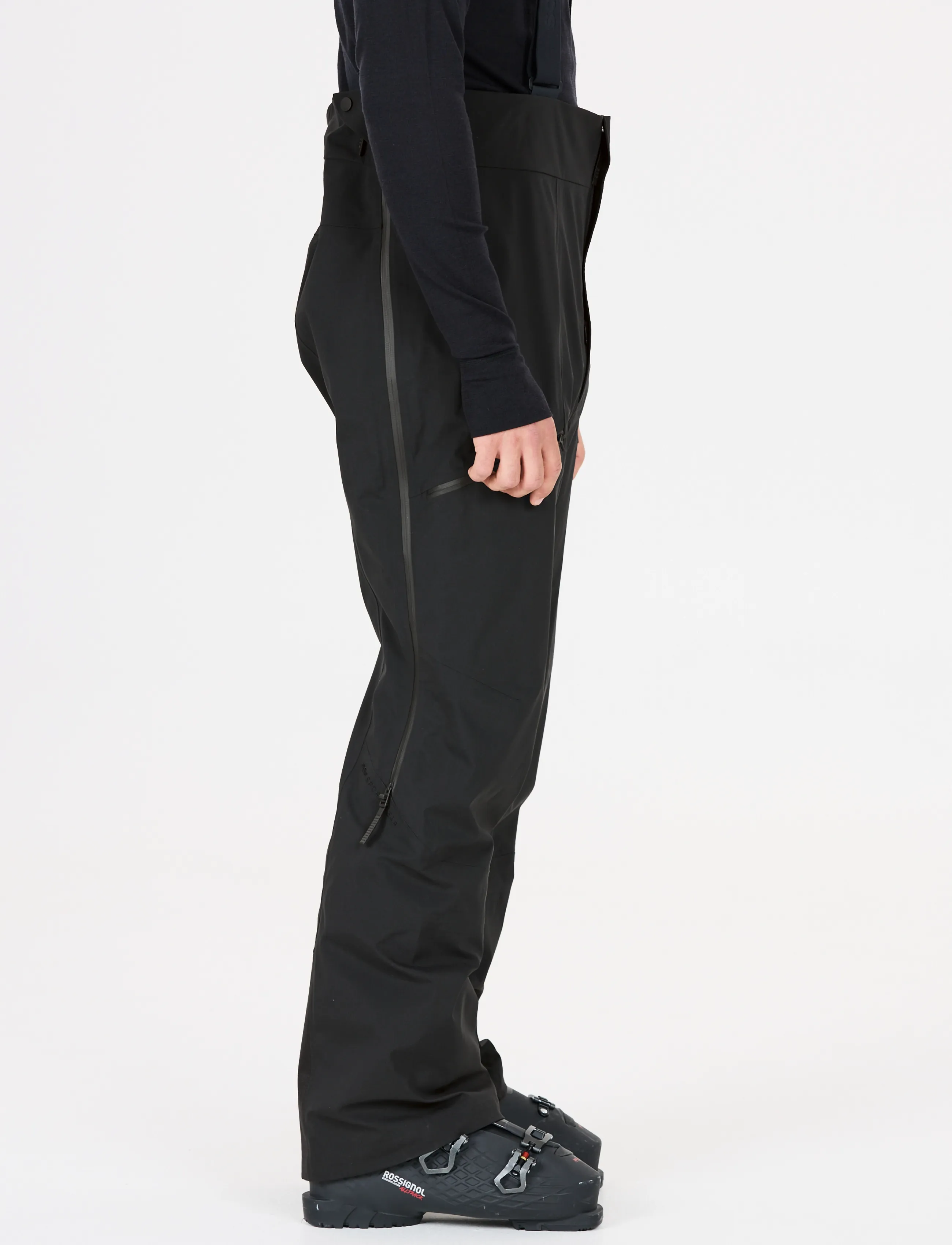 SOS - Cosmos M Stretch Shell Bib Pant - skibukser - black - 3
