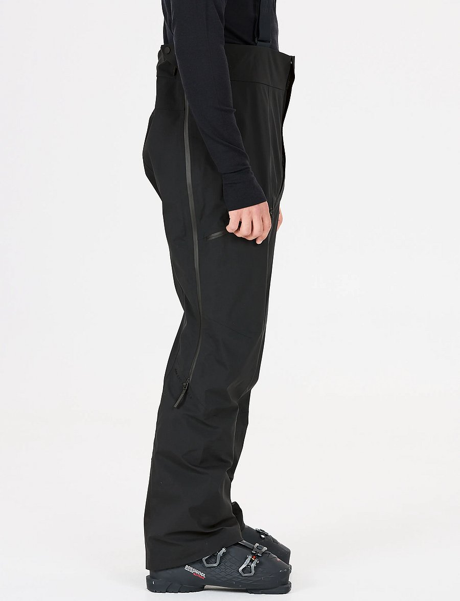 SOS - Cosmos M Stretch Shell Bib Pant - skibukser - black - 3