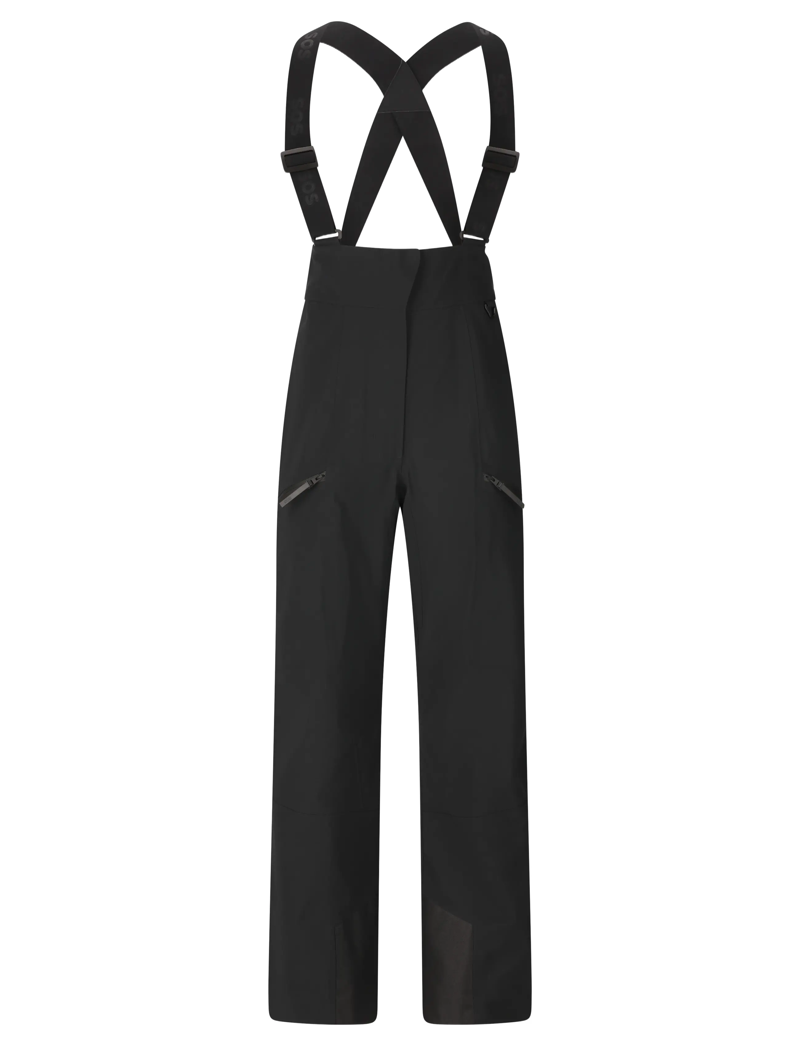 SOS Cosmos W Stretch Shell Bib Pant - Vaata kõiki - BLACK / black