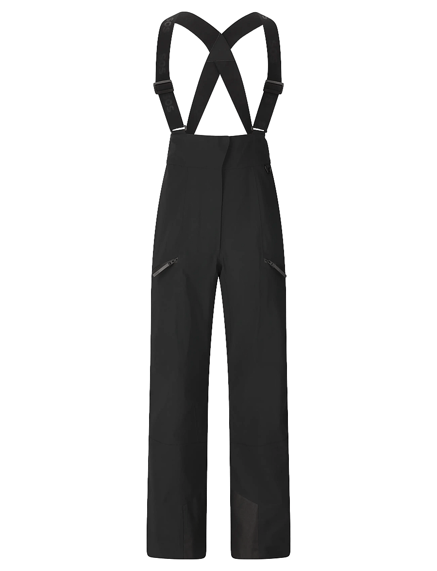 SOS - Cosmos W Stretch Shell Bib Pant - black - 1
