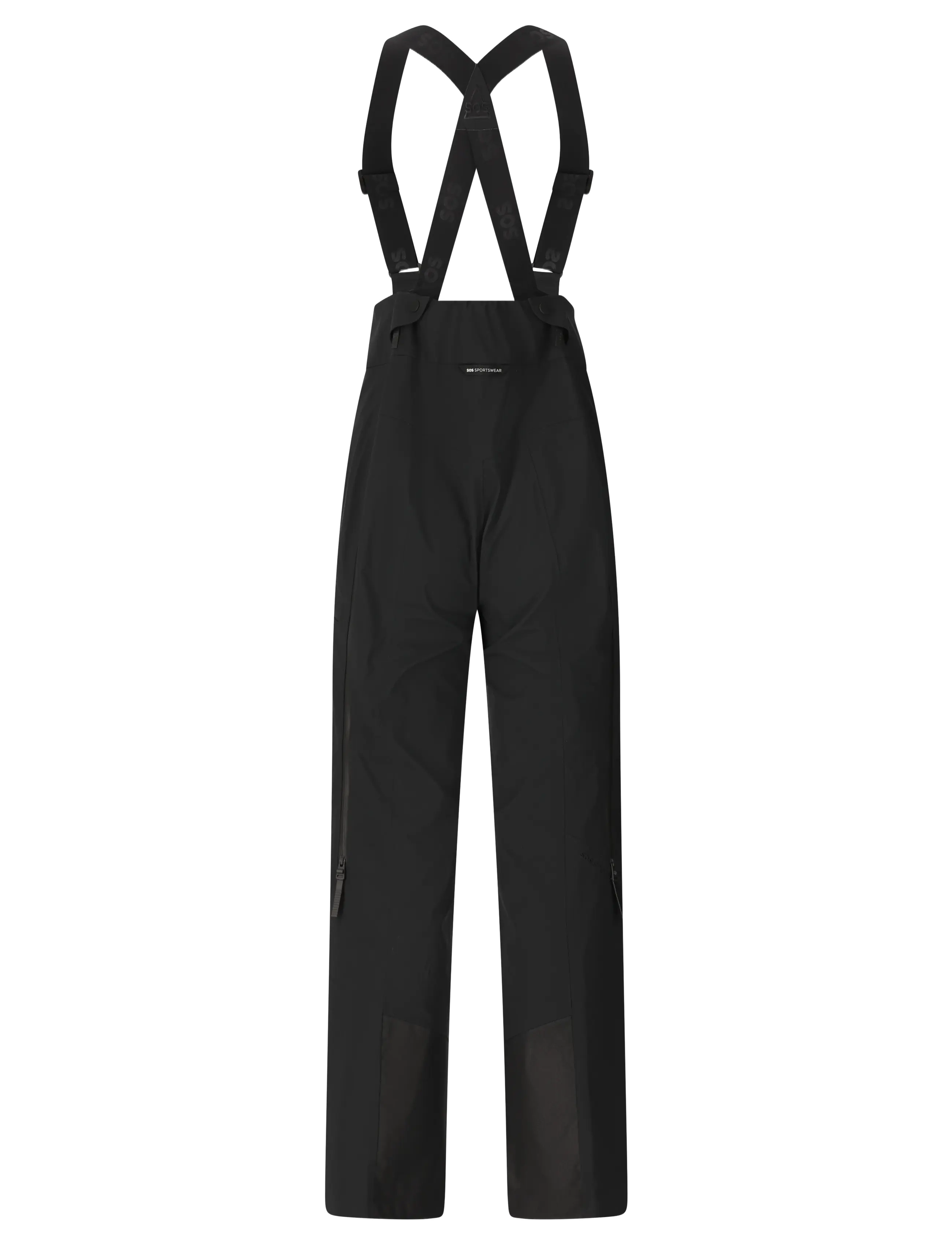 SOS - Cosmos W Stretch Shell Bib Pant - black - 2