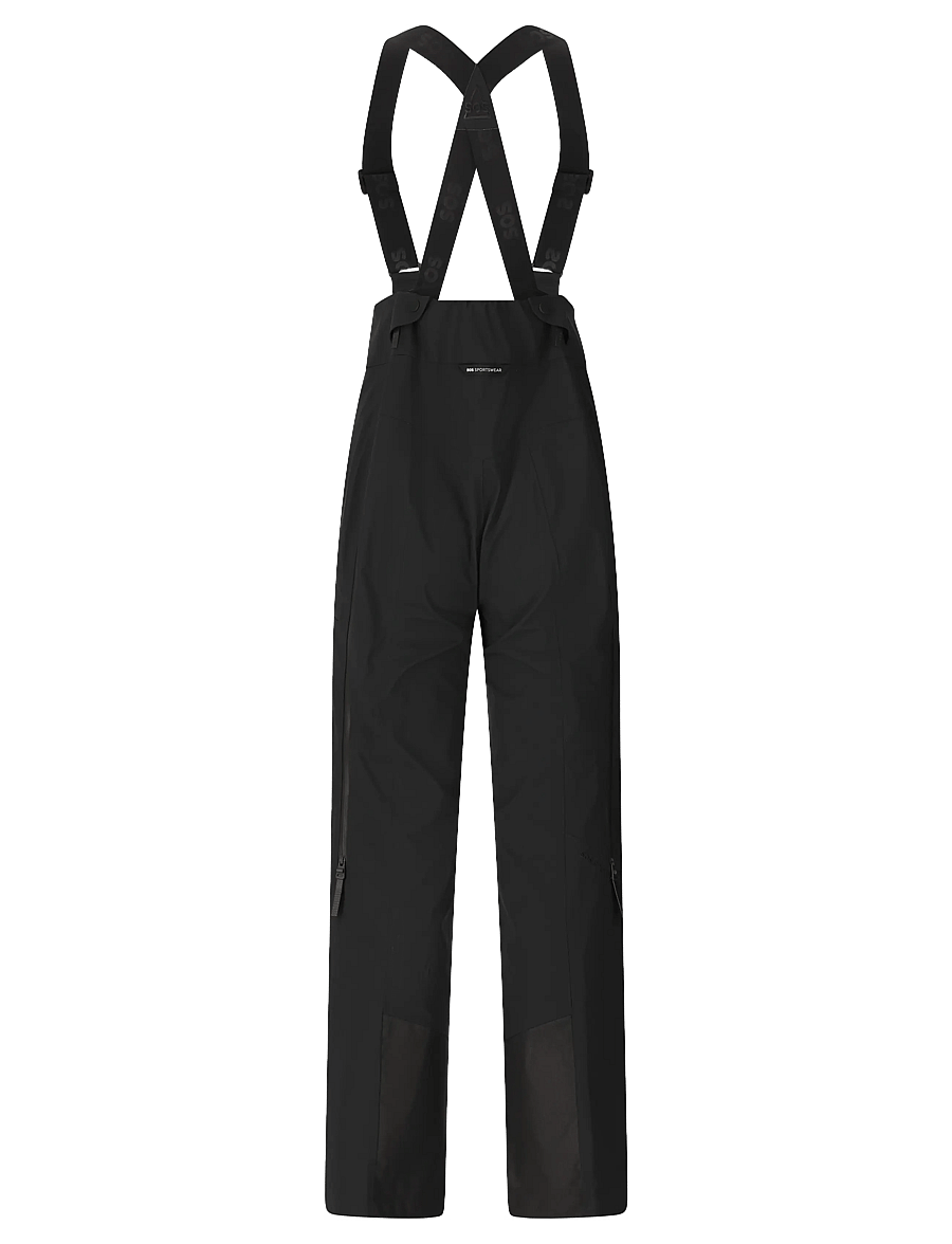 SOS - Cosmos W Stretch Shell Bib Pant - black - 2