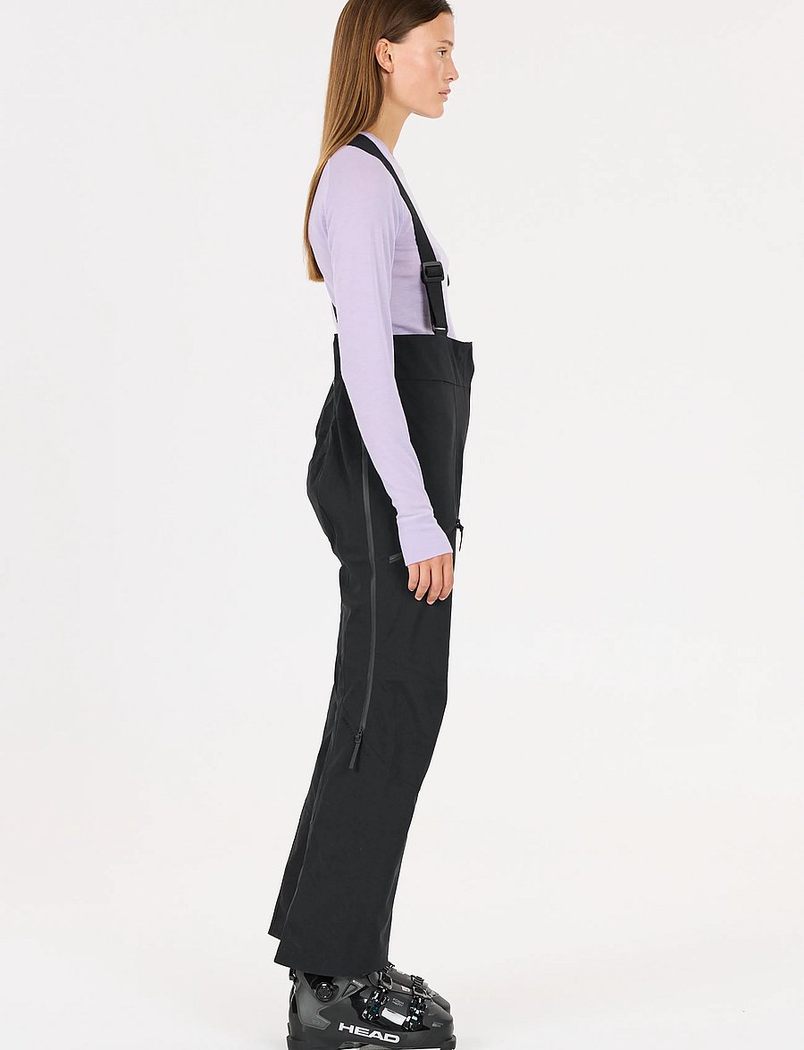 SOS - Cosmos W Stretch Shell Bib Pant - black - 0