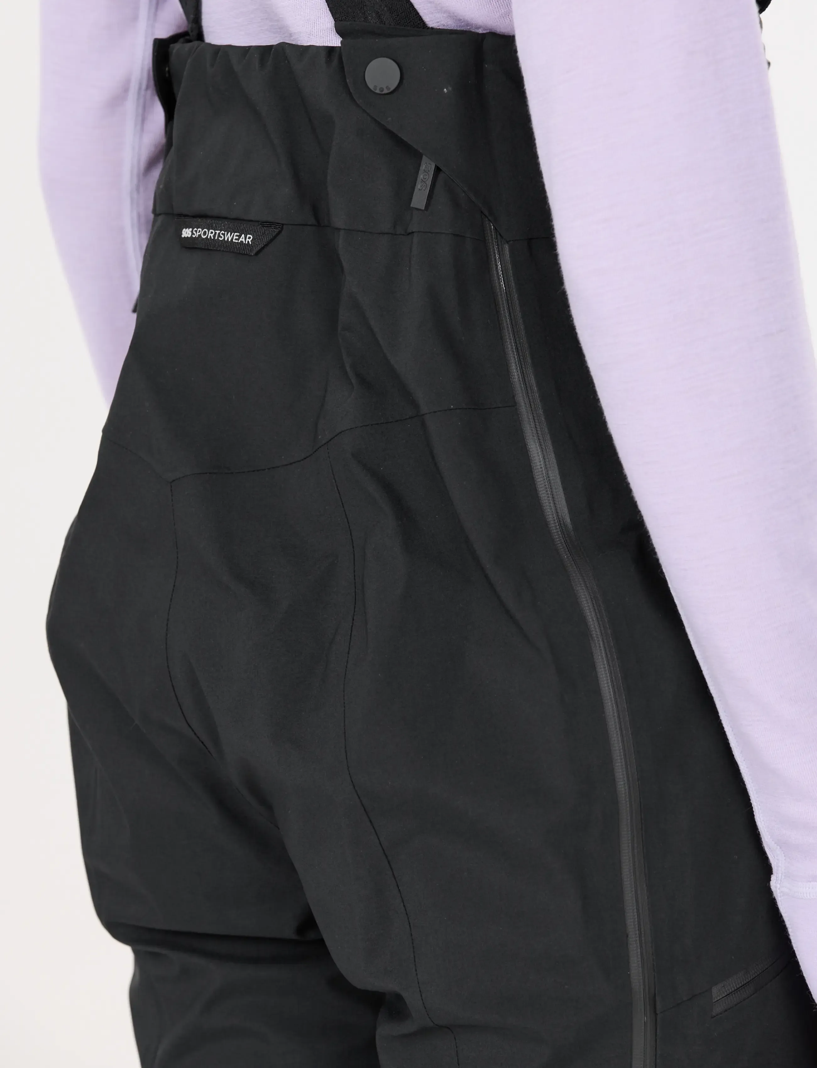 SOS - Cosmos W Stretch Shell Bib Pant - black - 4