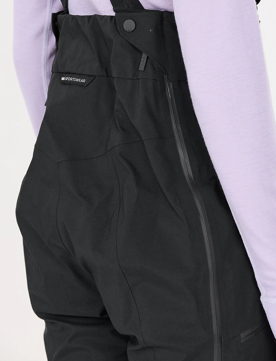 SOS - Cosmos W Stretch Shell Bib Pant - black - 4