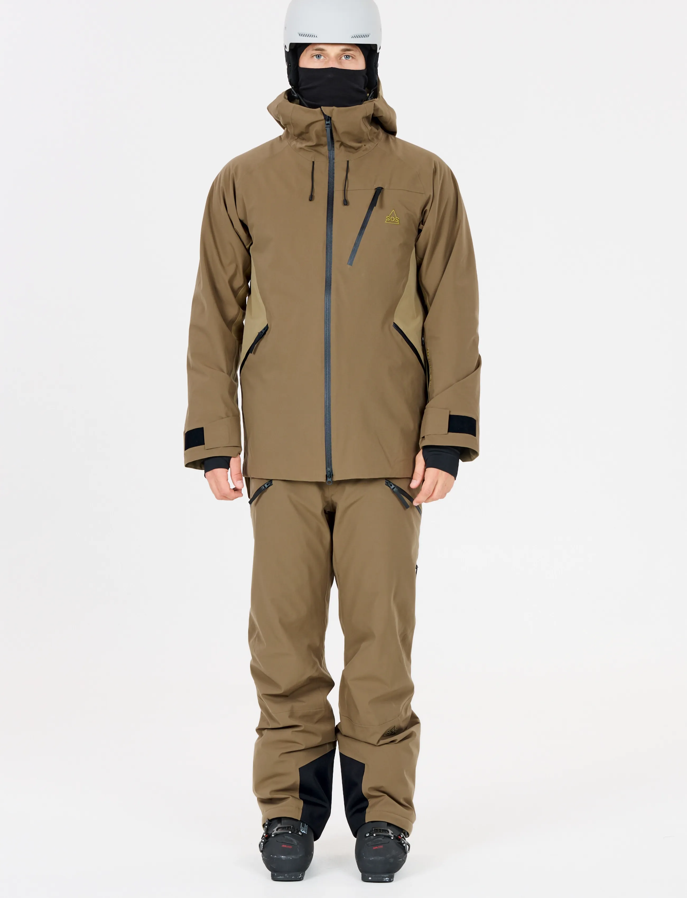 SOS - Cosmos M Insulated Pants - skibukser - stone gray - 5