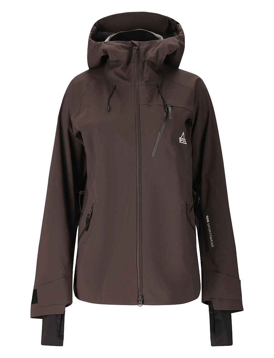 SOS - Unbound W Stretch Shell Jacket - shale mud - 1