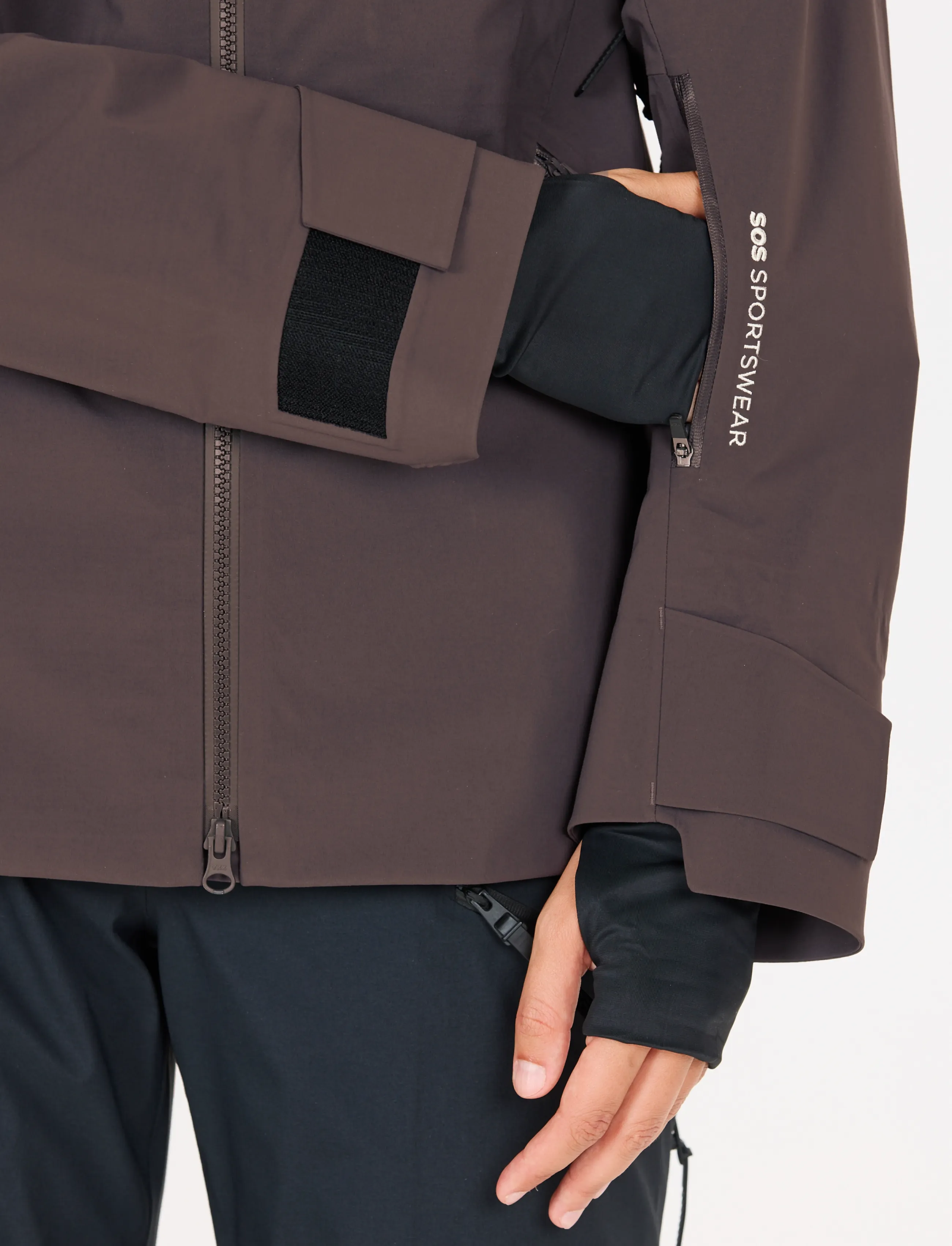 SOS - Unbound W Stretch Shell Jacket - shale mud - 3