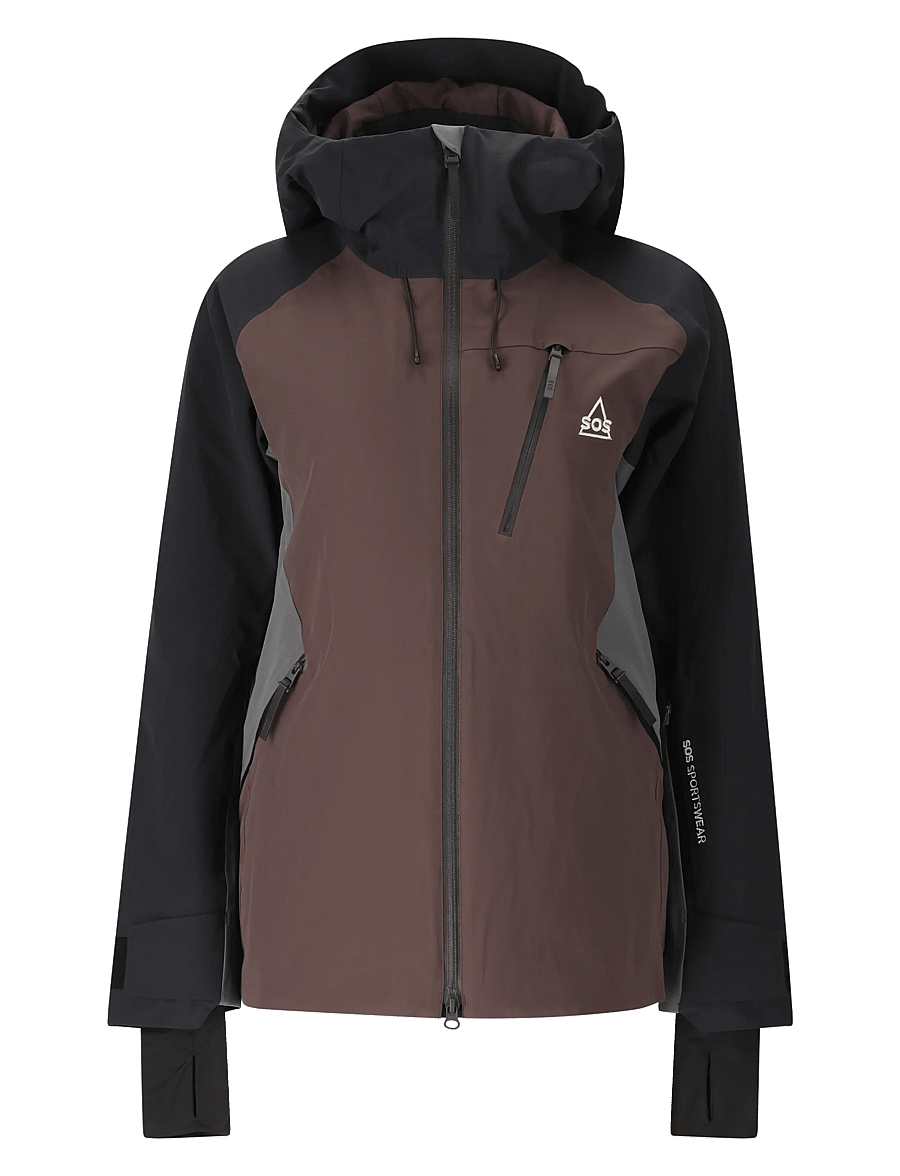 SOS - Unbound W Insulated Jacket - shale mud - 1