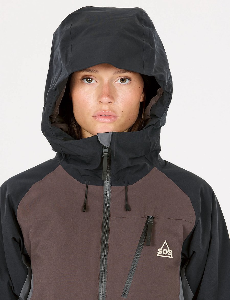 SOS - Unbound W Insulated Jacket - shale mud - 4