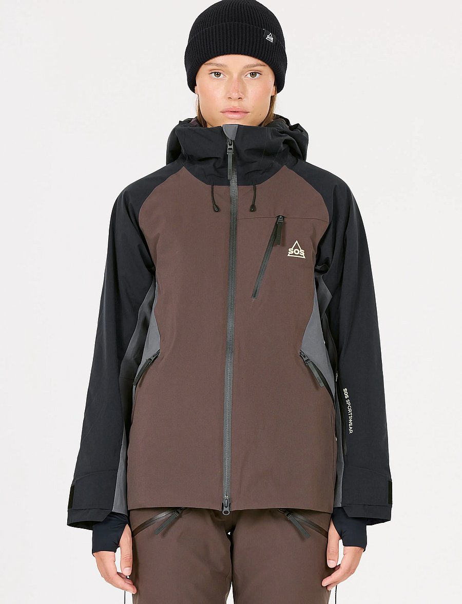 SOS - Unbound W Insulated Jacket - shale mud - 5
