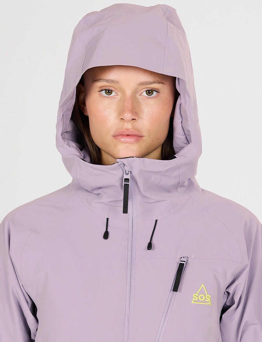 SOS - Unbound W Insulated Jacket - ski-kleidung - wisteria - 0