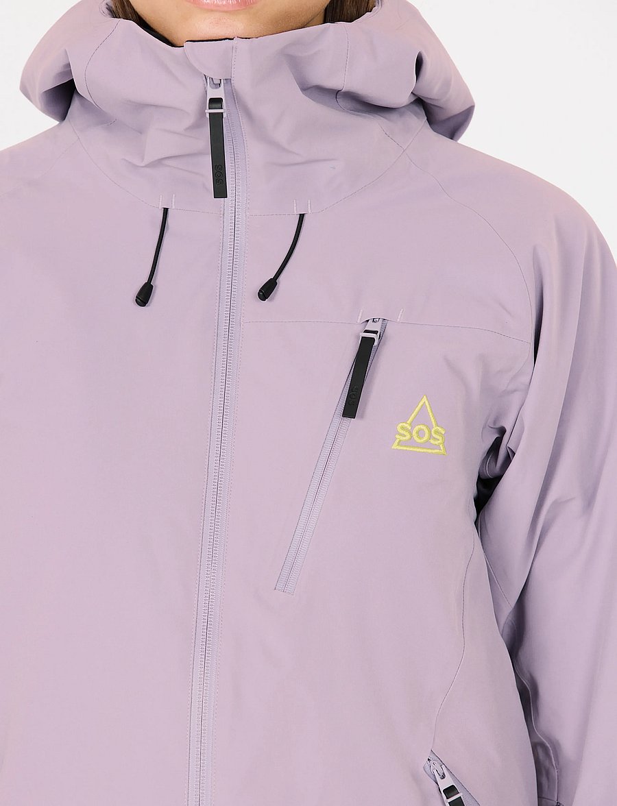 SOS - Unbound W Insulated Jacket - ski-kleidung - wisteria - 3