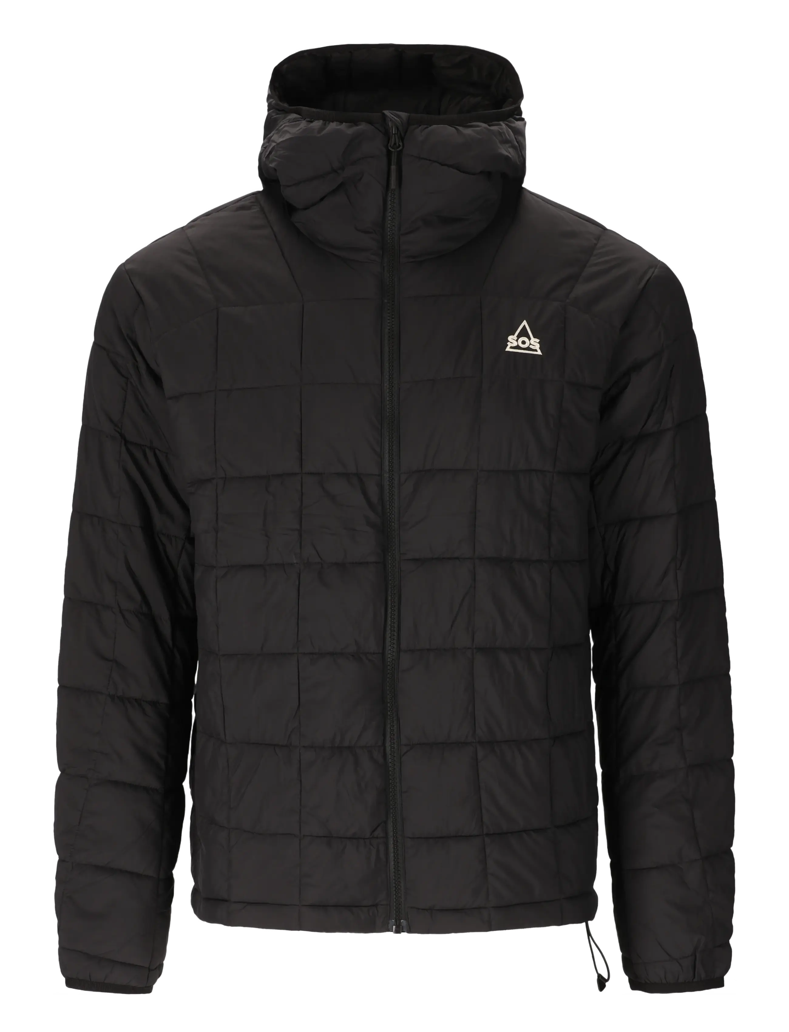 SOS Haumea M Insulated Packable Hoody J - Jacken - BLACK / black