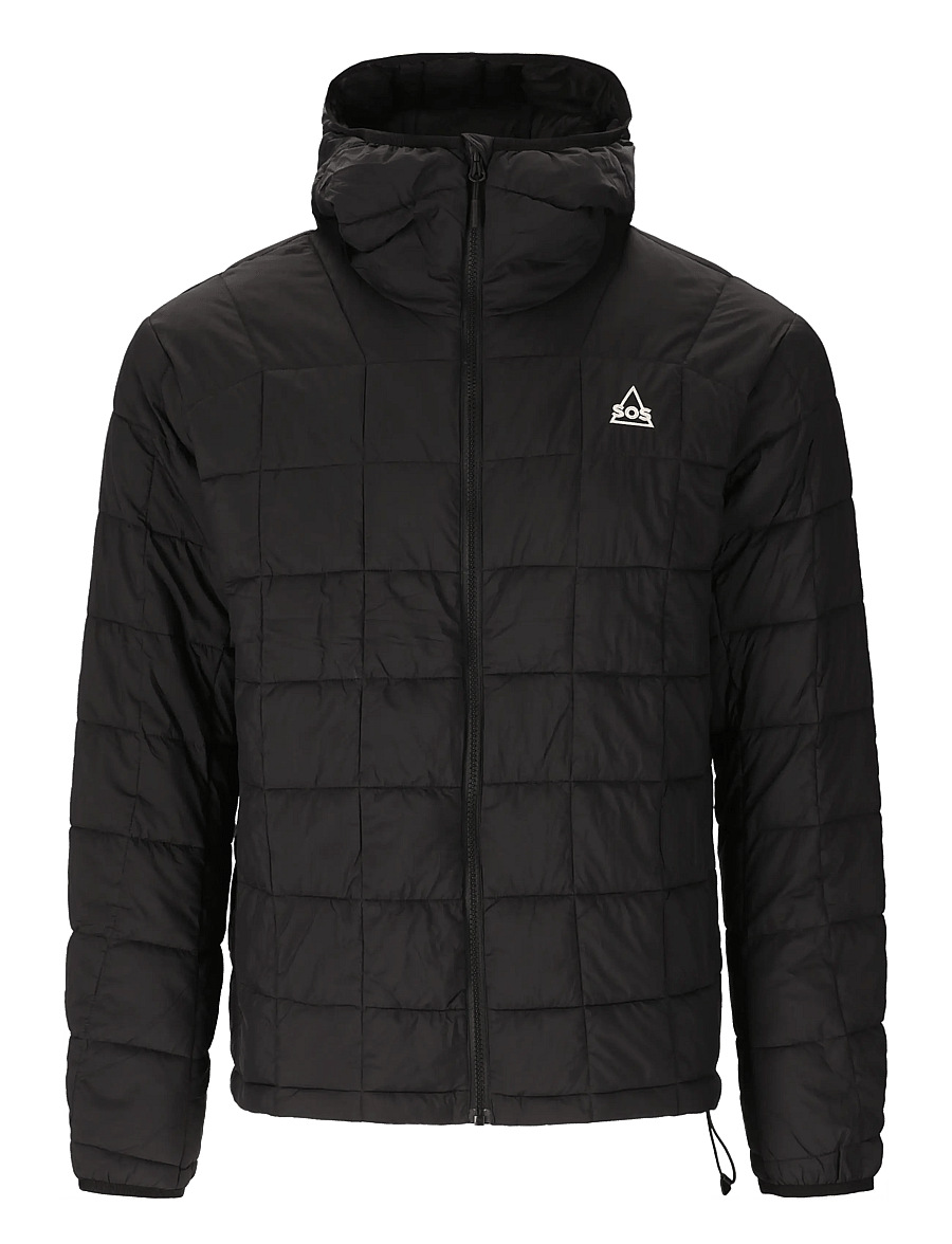 SOS - Haumea M Insulated Packable Hoody J - black - 1