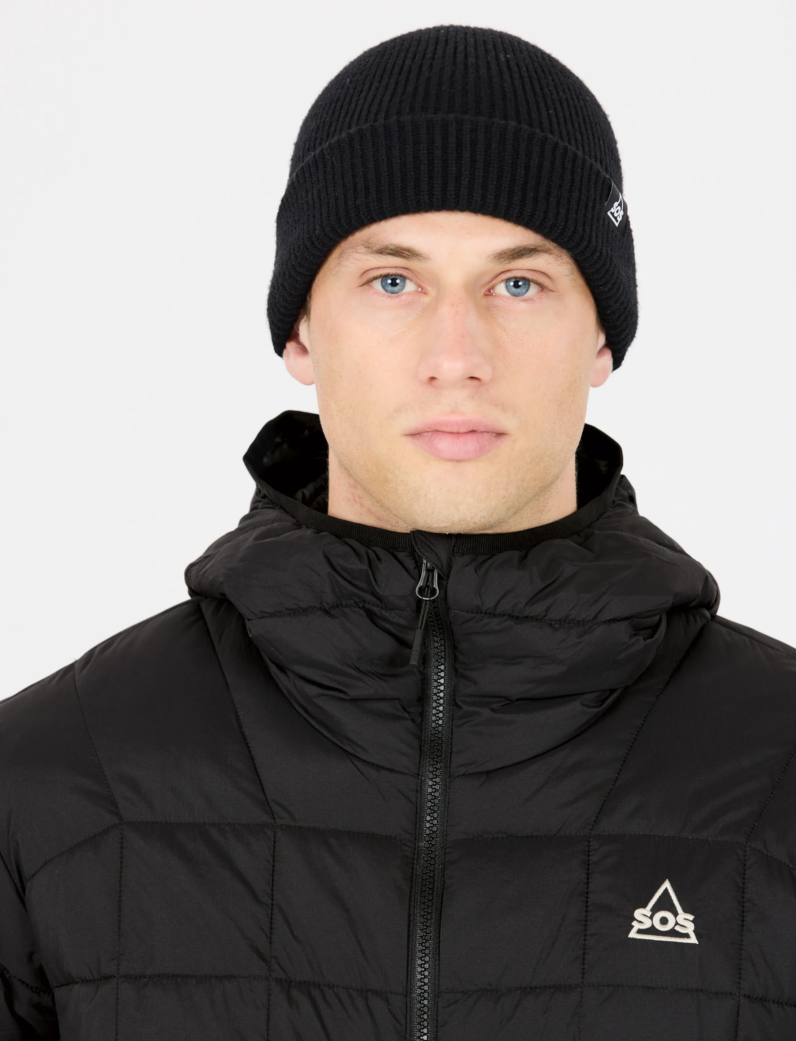 SOS - Haumea M Insulated Packable Hoody J - black - 0