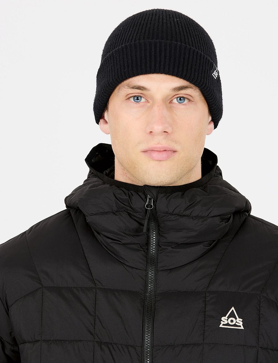 SOS - Haumea M Insulated Packable Hoody J - black - 0
