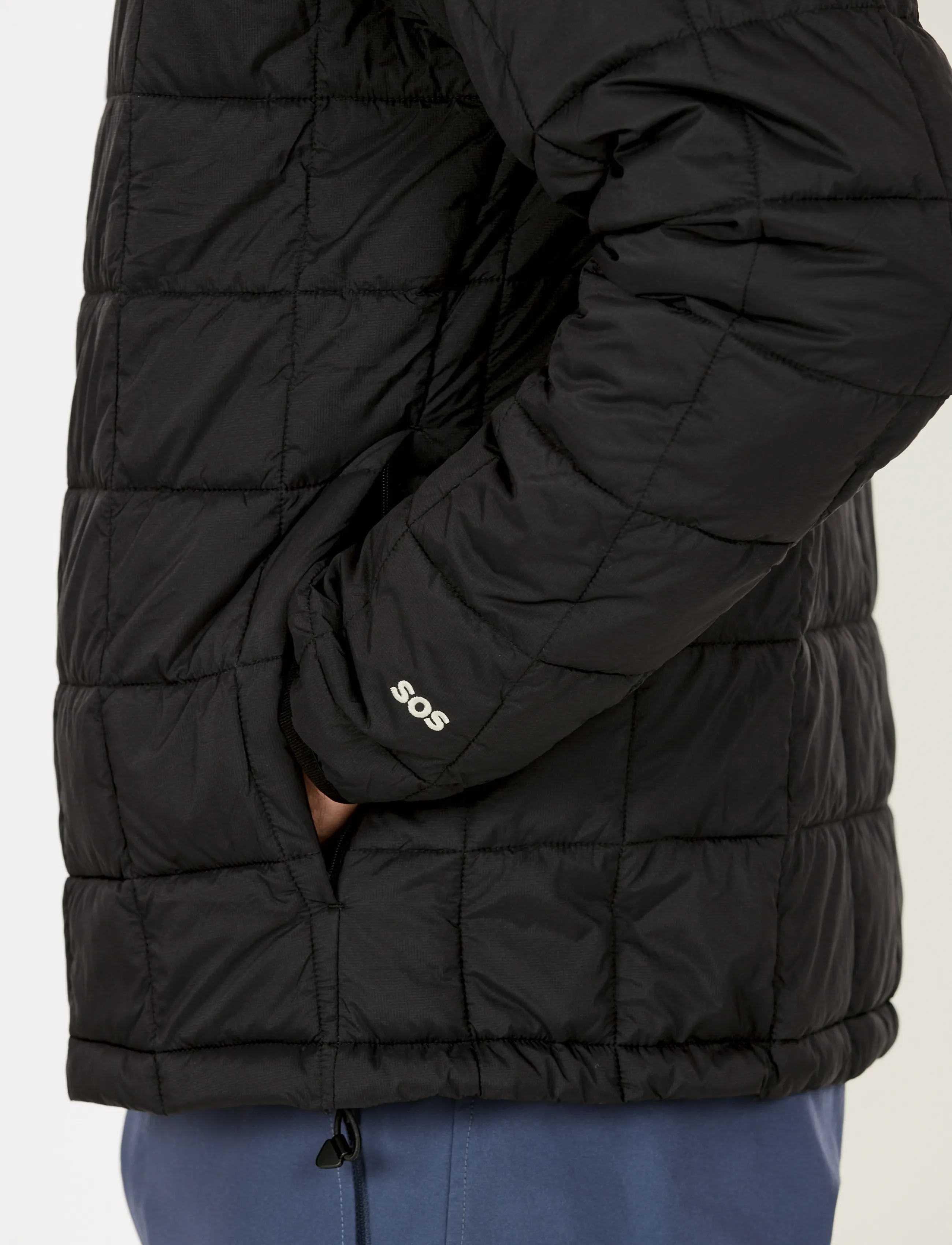 SOS - Haumea M Insulated Packable Hoody J - black - 3